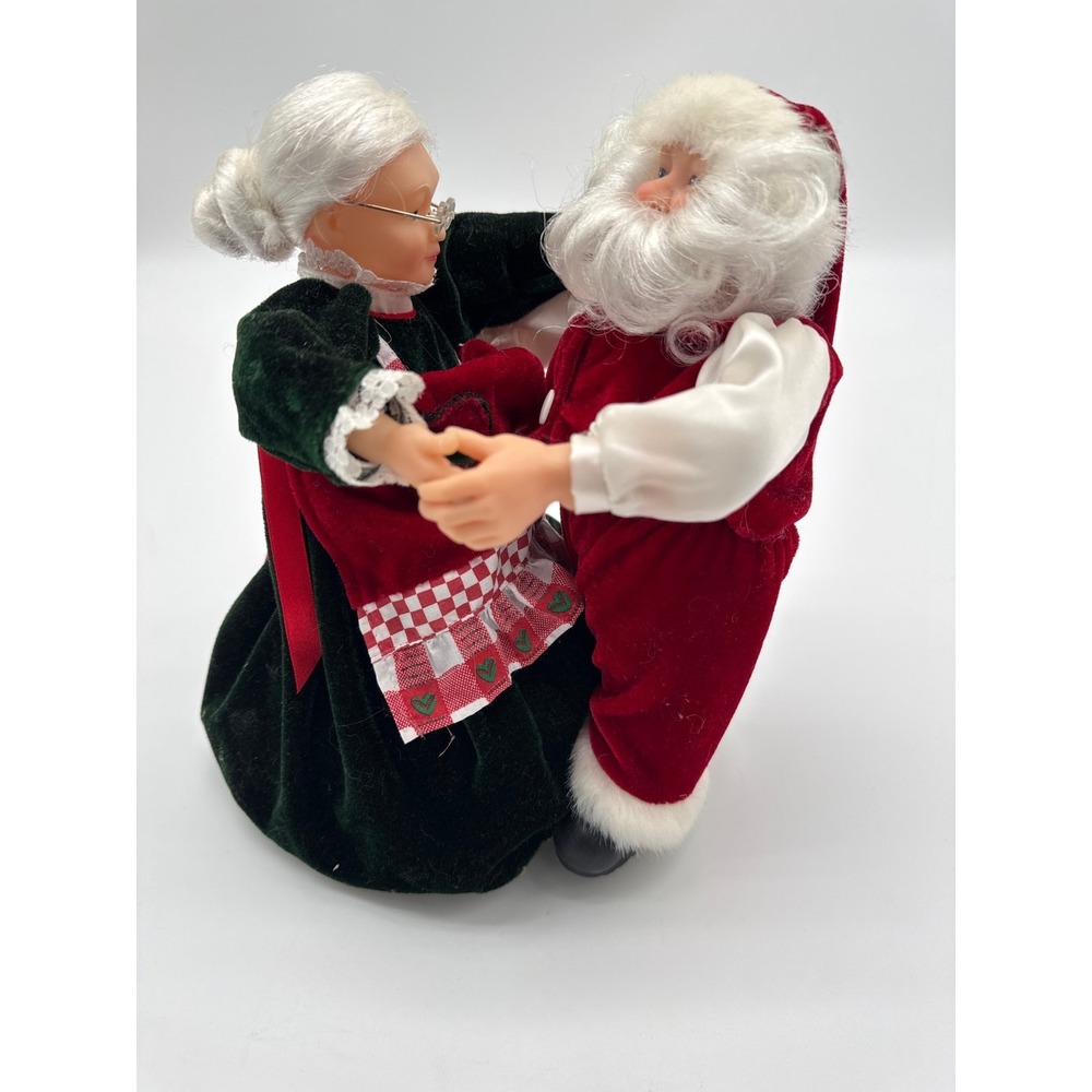 2002 Mr. Christmas Really Dancing Santa Dolls- Golden Label Collection- Tested - Picture 1 of 3